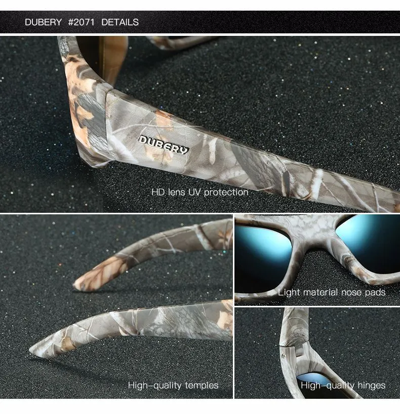 Fashion Camo Outdoor Polarized Sunglasses UV400 Ultraviolet-proof Sports Cycling Sunglasses D1418O0E3