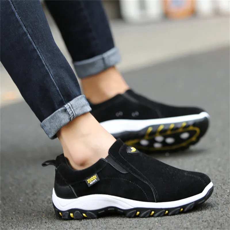 Men's Fashion Suede Arch Support Shoes