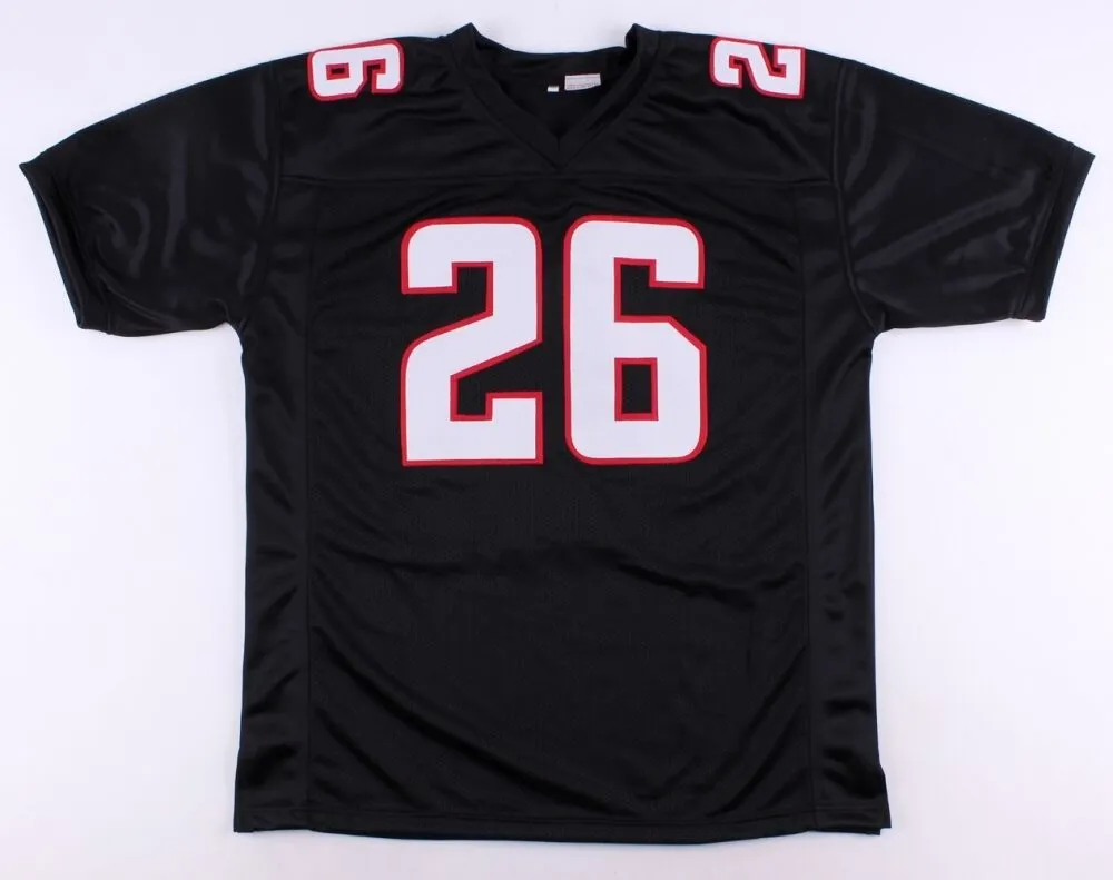 Tevin Coleman Signed Falcons Jersey (TSE COA) Atlanta Falcons Running Back